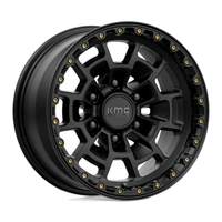 KMC KM718 Summit 17X8.5 6x139.7 ET0, Noir Satiné