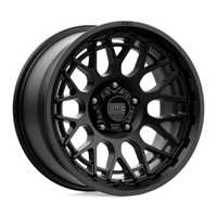 KMC KM722 Technic 18X9 5x127 ET18, Noir Satiné