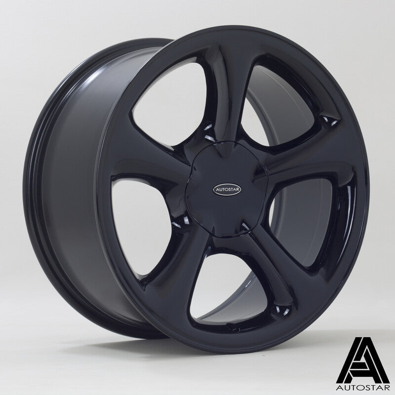 Autostar Legend 18x8.5" 5x108 ET35, Noir Brillant