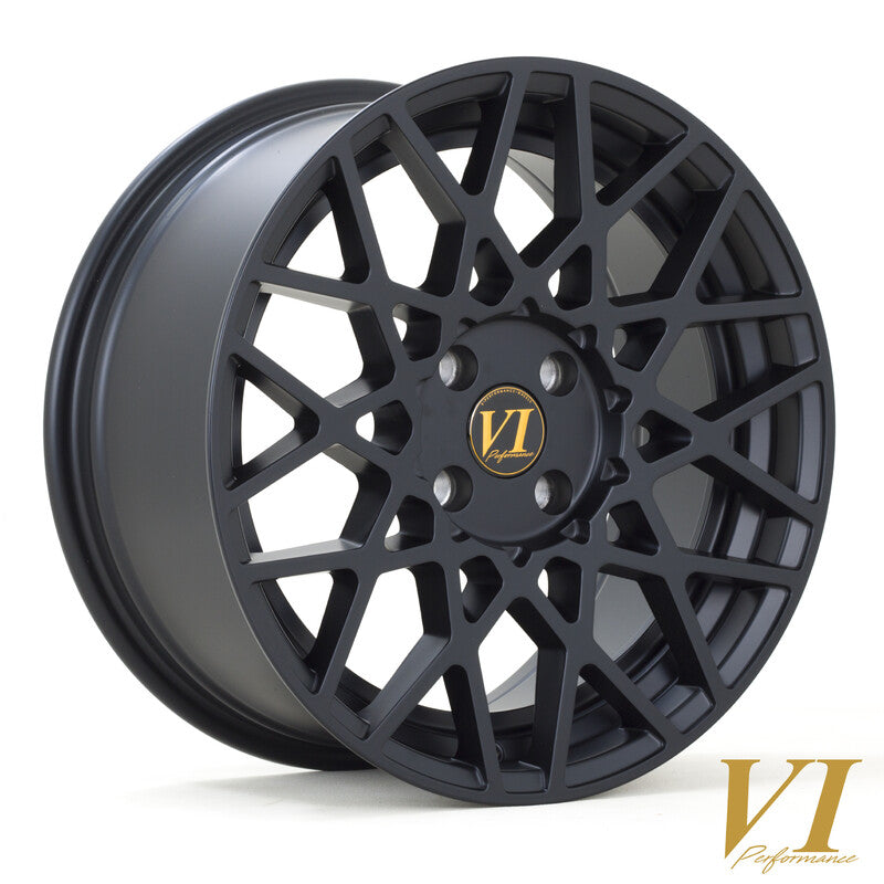 Rota Mesh 17x8" 4x108 ET35, Noir Satiné
