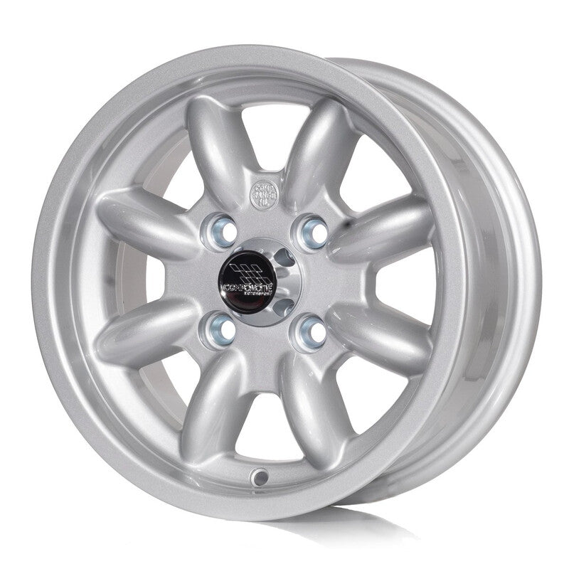 Jante Compomotive ML 1362 13x6" 4x108 ET18, Argent (Ford - 63.5 mm)