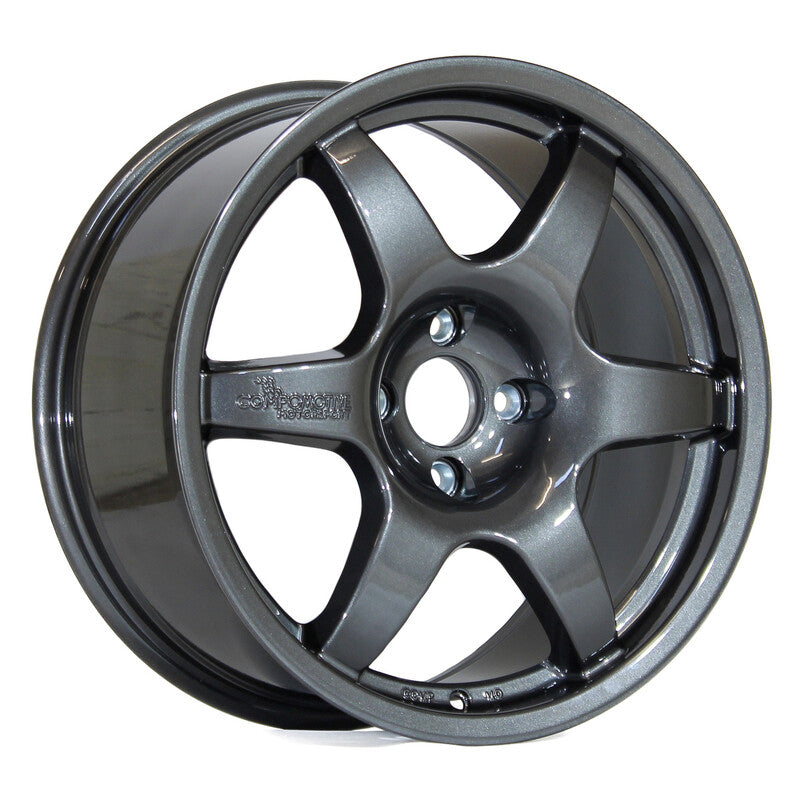 Jante Compomotive MO 1785 17x8" 4x108 ET35, Gris Métallisé (Ford - 63.5 mm)