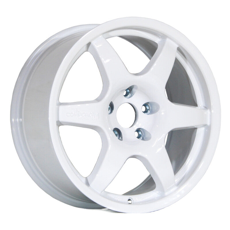 Jante Compomotive MO 1785 17x8" 5x114.3 ET35, Blanc (Mitsubishi Evo/VW/Renault/Kia - 67.1 mm)