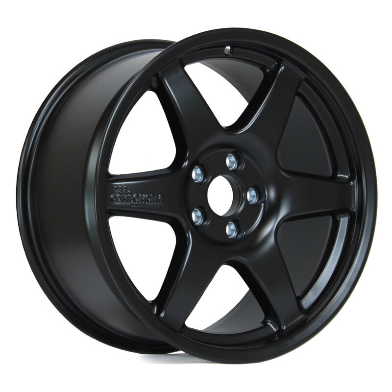Jante Compomotive MO 1891 18x9" 5x108 ET50, Noir (Ford Focus RS 2/3 - 63.5 mm)