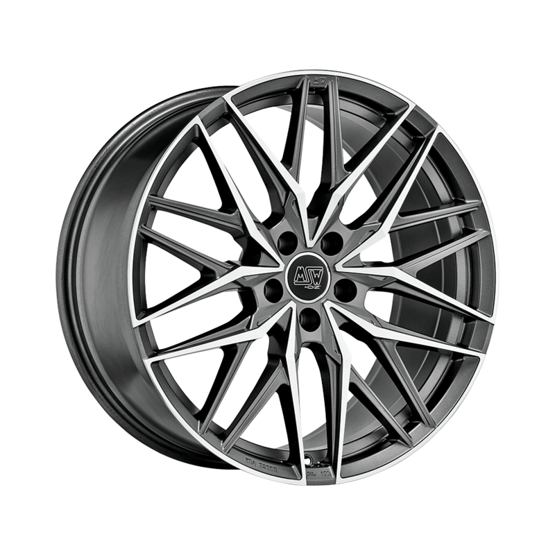 MSW 50 21x8.5" 5x112 ET25, Gunmetal, Branches Polies