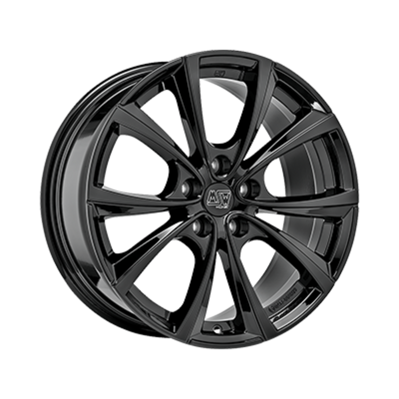MSW 27T 20x9,5" 5x114,3 ET45, Noir / Brillant