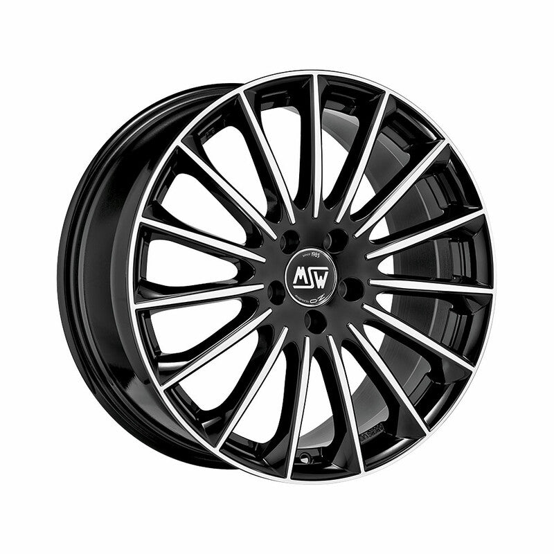 MSW 30 20x8.5" 5x112 ET40, Noir Brillant / Poli