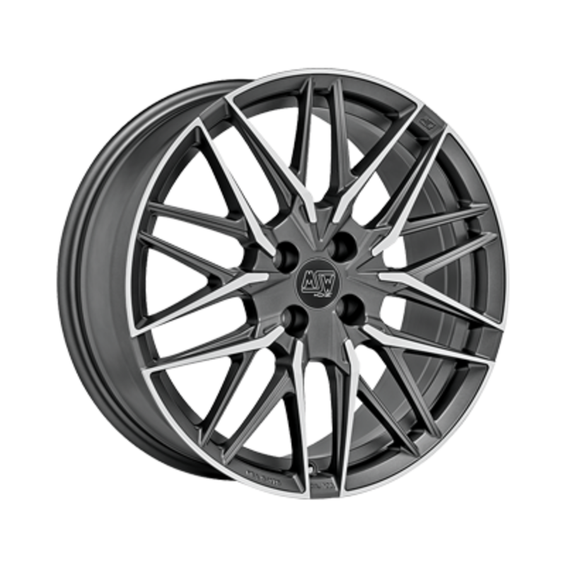 MSW 50-4 17x7" 4x108 ET32, Gunmetal, Branches Polies