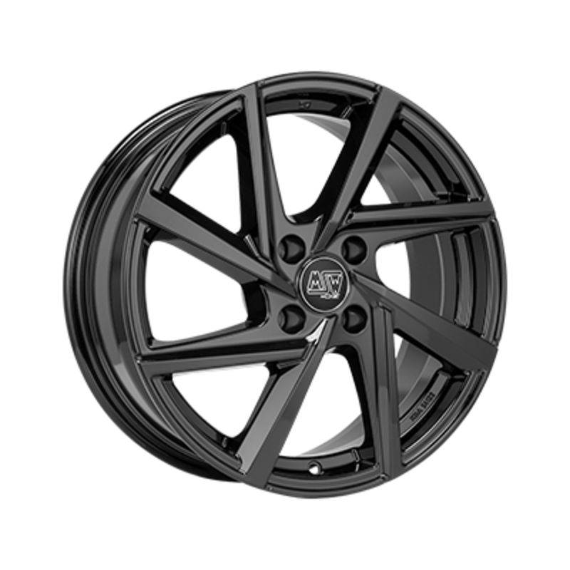 MSW 80-4 16x6.5" 4x108 ET37.5, Noir / Brillant