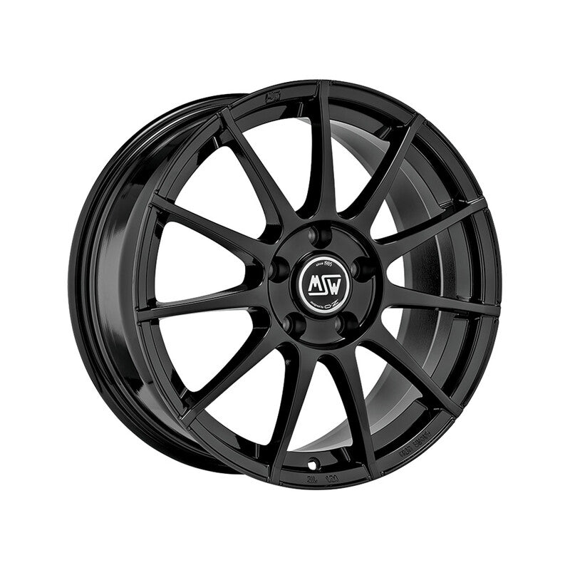 MSW 85 18x8" 5x112 ET40, Noir Brillant