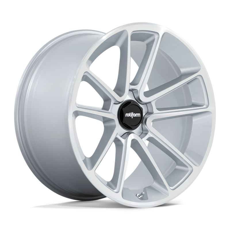 Rotiform BTL 21X9.5 5x130 ET55, Gris Argenté Poli