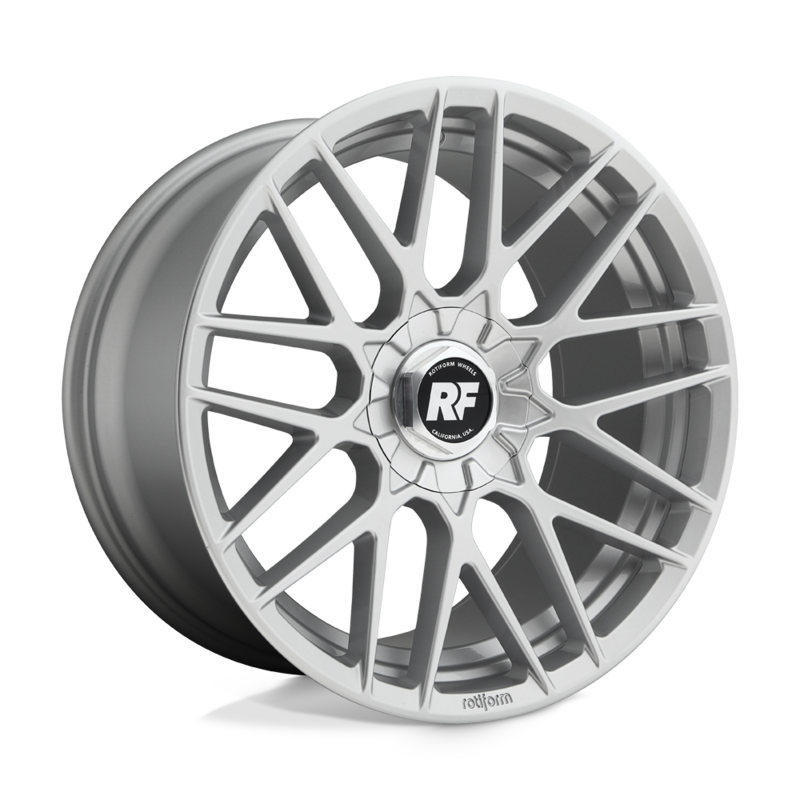 Rotiform RSE 17X8 5x110/114.3 ET40, Gris Argenté Brillant