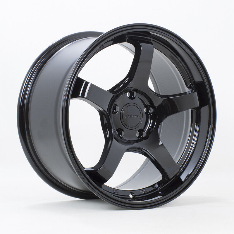 Rota RT5 17x9" 5x114.3 ET35, Noir Brillant