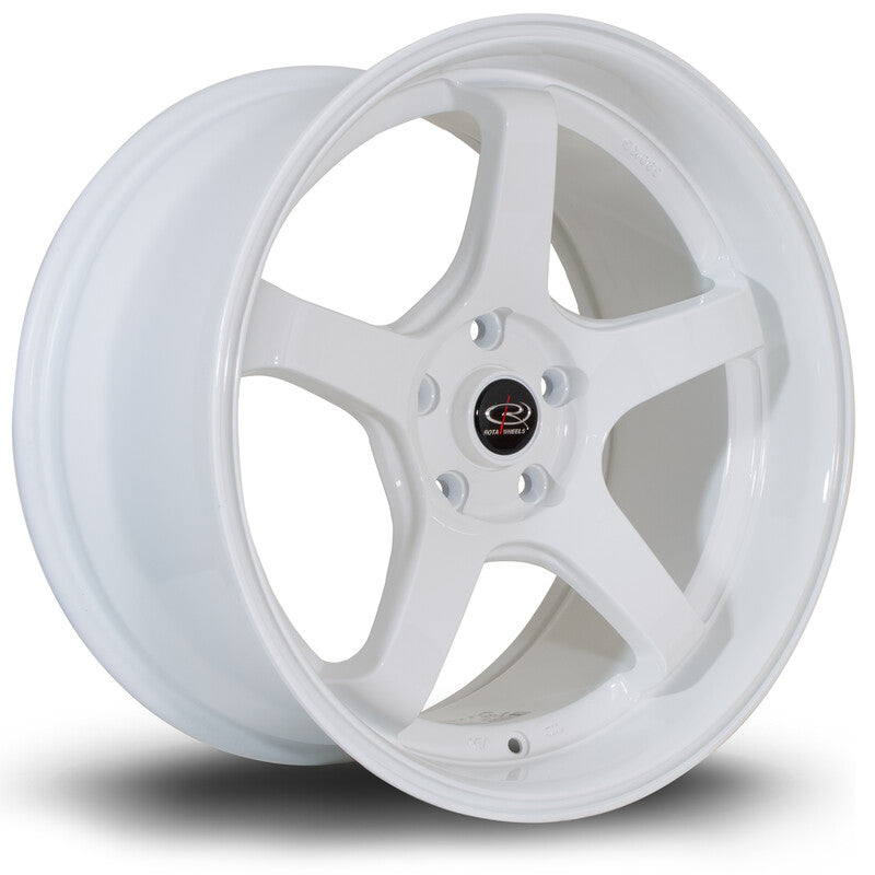 Rota RT5 18x9.5" 5x120 ET35, Blanc