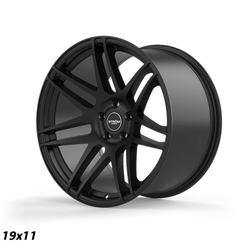Ström STR3 19x11" 5x120 ET40, Noir Satiné