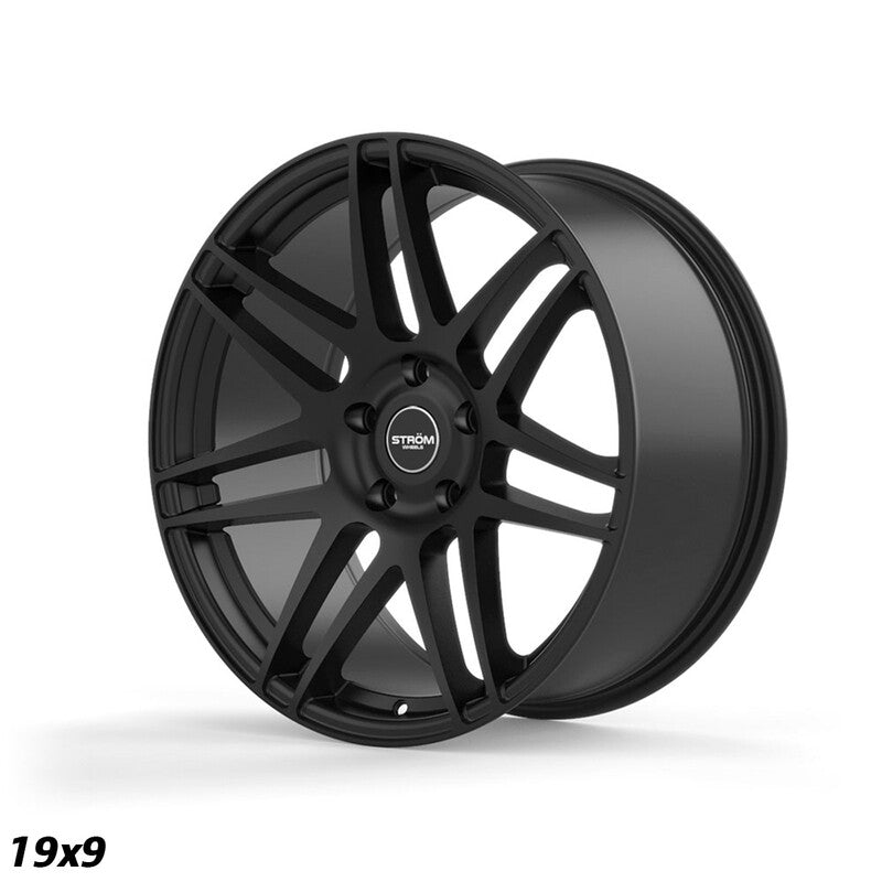 Ström STR3 19x9" 5x120 ET31, Noir Satiné