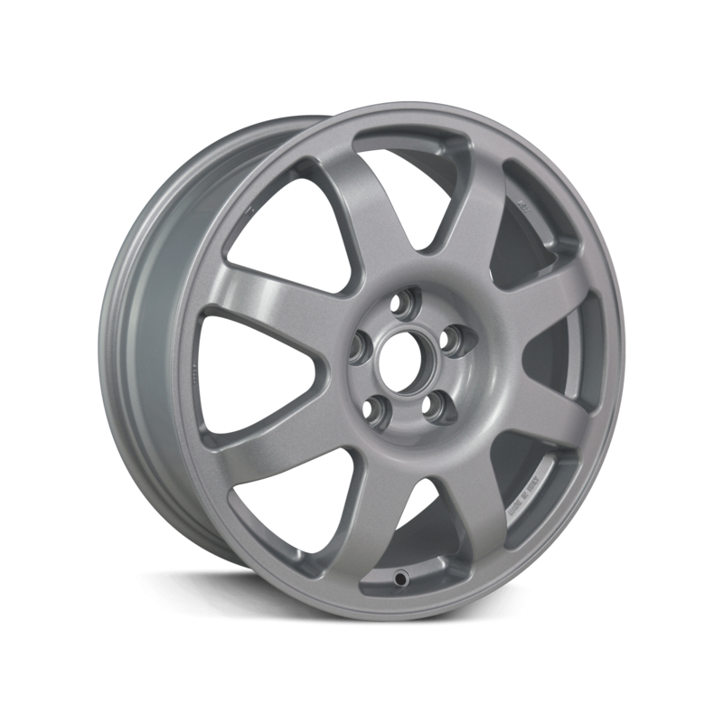 Evo Corse SB9Ragno 17x7" 4x108 ET40, Gris Argenté