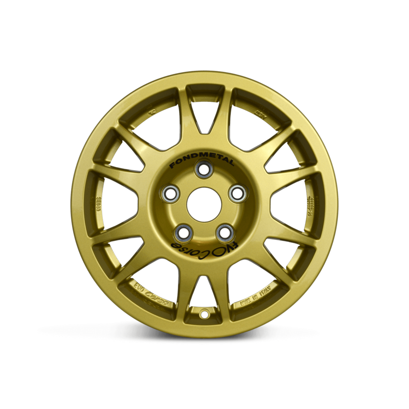 Evo Corse SanremoCorse 17x7" 5x108 ET41, Doré (Renault Clio R3)