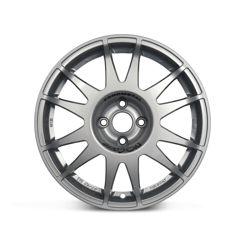 Evo Corse Sanremo Group A 17x7" 4x108 ET43.55, Gris Argenté