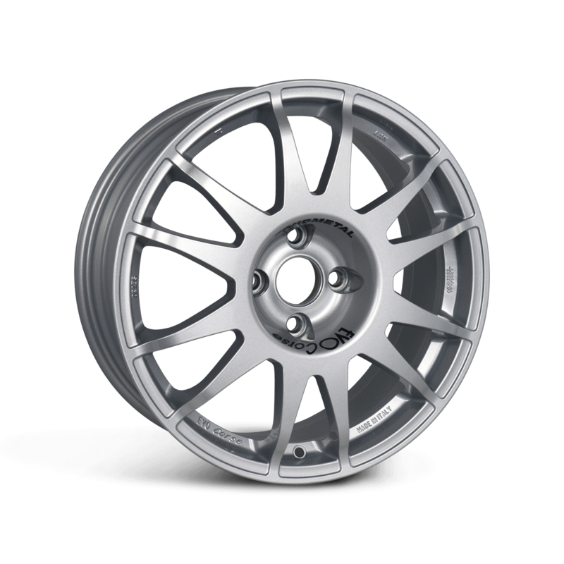 Evo Corse Sanremo Group A 17x7" 4x108 ET43.55, Gris Argenté
