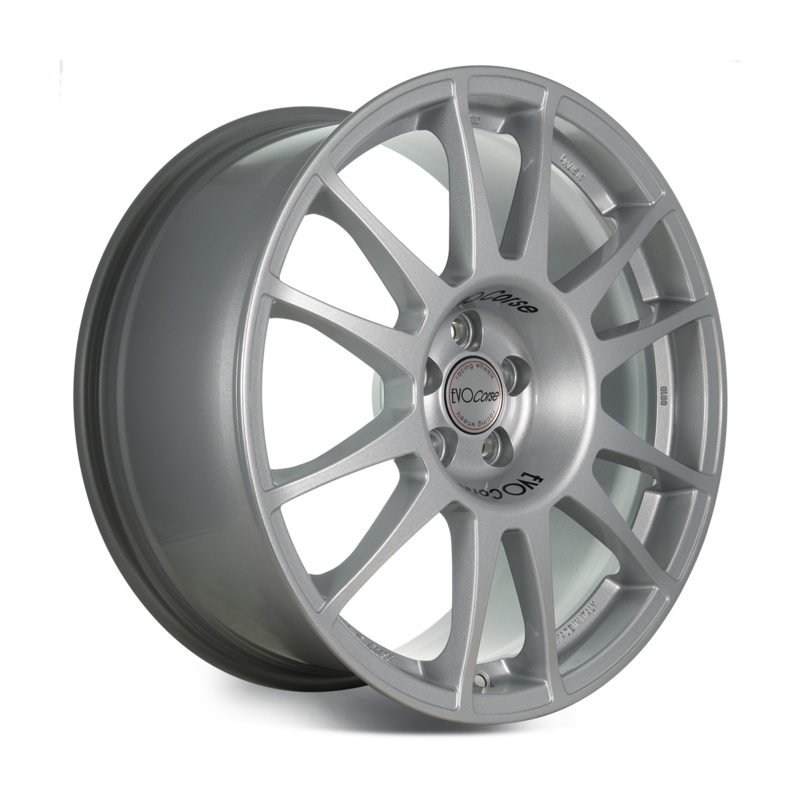 Evo Corse SanremoCorse 17x7" 5x120 ET42, Gris Argenté (Ford Fiesta Rally3)