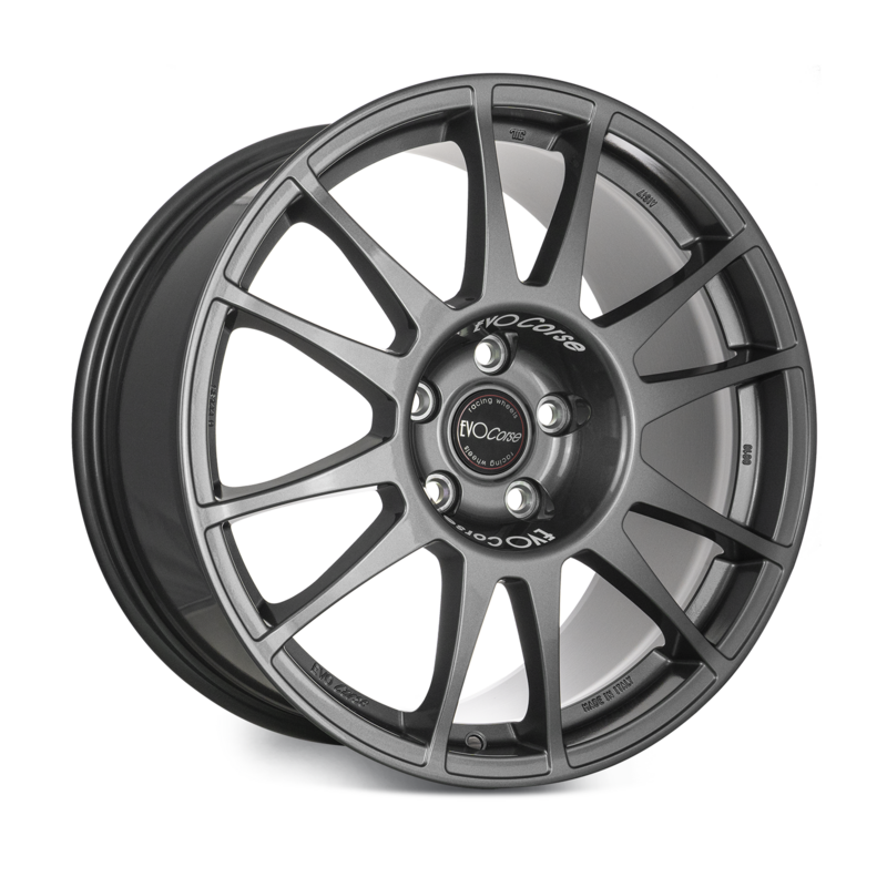 Evo Corse SanremoCorse 17x7" 5x120 ET42, Anthracite (Ford Fiesta Rally3)