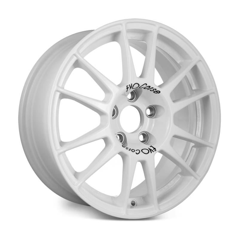 Evo Corse SanremoCorse 16x6.5" 4x100 ET31, Blanc (Renault Clio Rally 5)