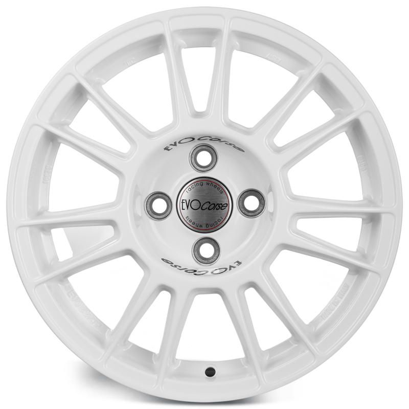 Evo Corse X3MA 15x6.5" 4x108 ET16, Blanc (Peugeot / Citroen)