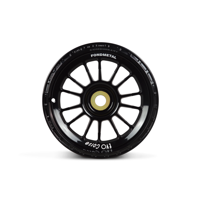 Evo Corse FormulaCorse 13x9" 16x98 ET1.65, Noir Brillant