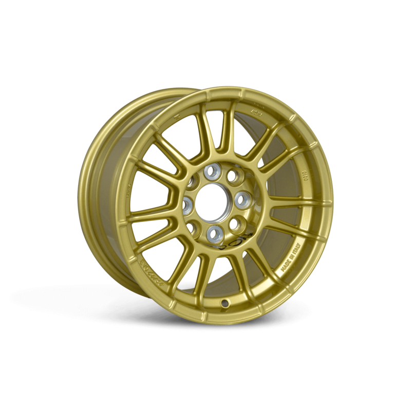 Evo Corse X3maZero 13x8" 4x108 ET0, Doré (Ford Escort Mk1)