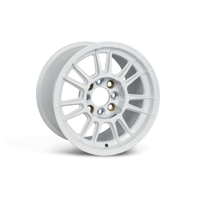 Evo Corse X3maZero 13x8" 4x108 ET0, Blanc (Ford Escort Mk1)