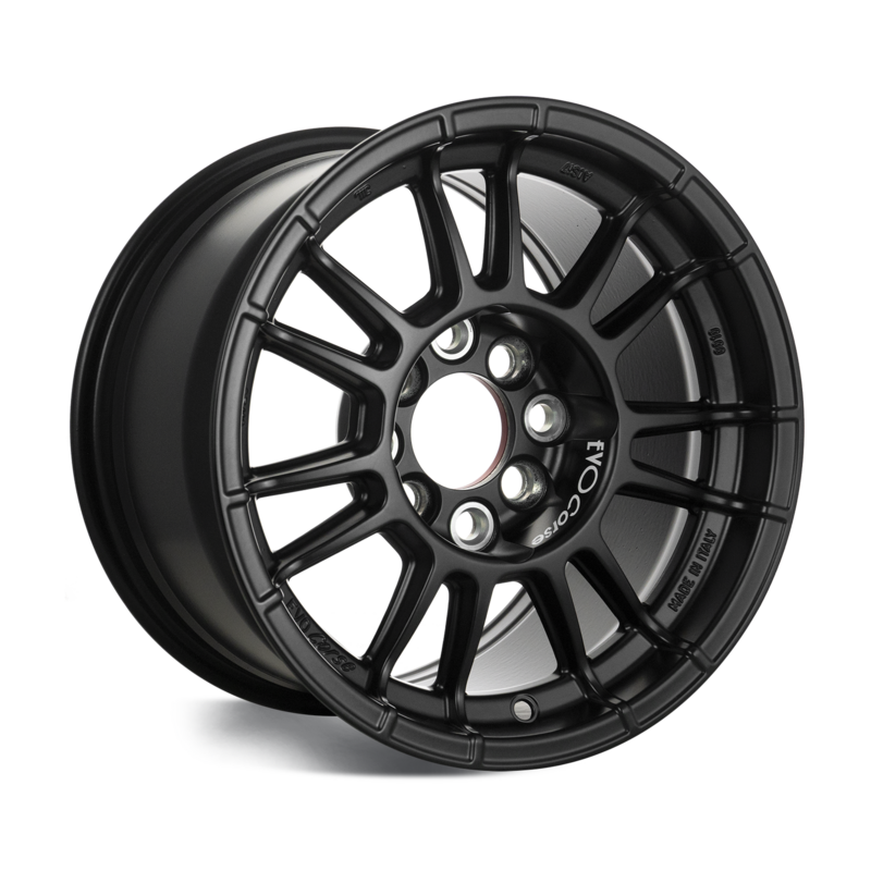 Evo Corse X3MAZero 15x8" 4x108 ET25, Noir Mat — visuel du modèle X3MAZero en Noir Mat