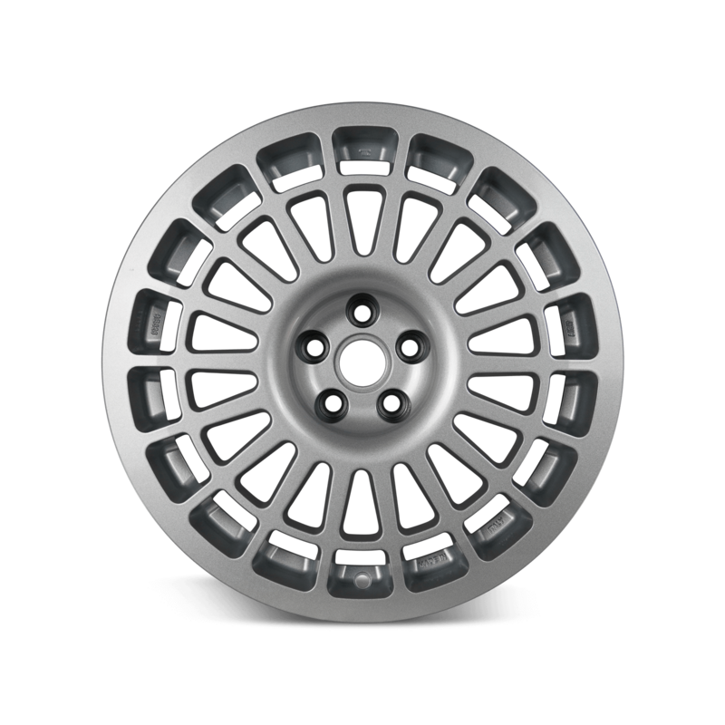 Evo Corse MonteCorse 17x8" 4x98 ET39.5, Gris Argenté
