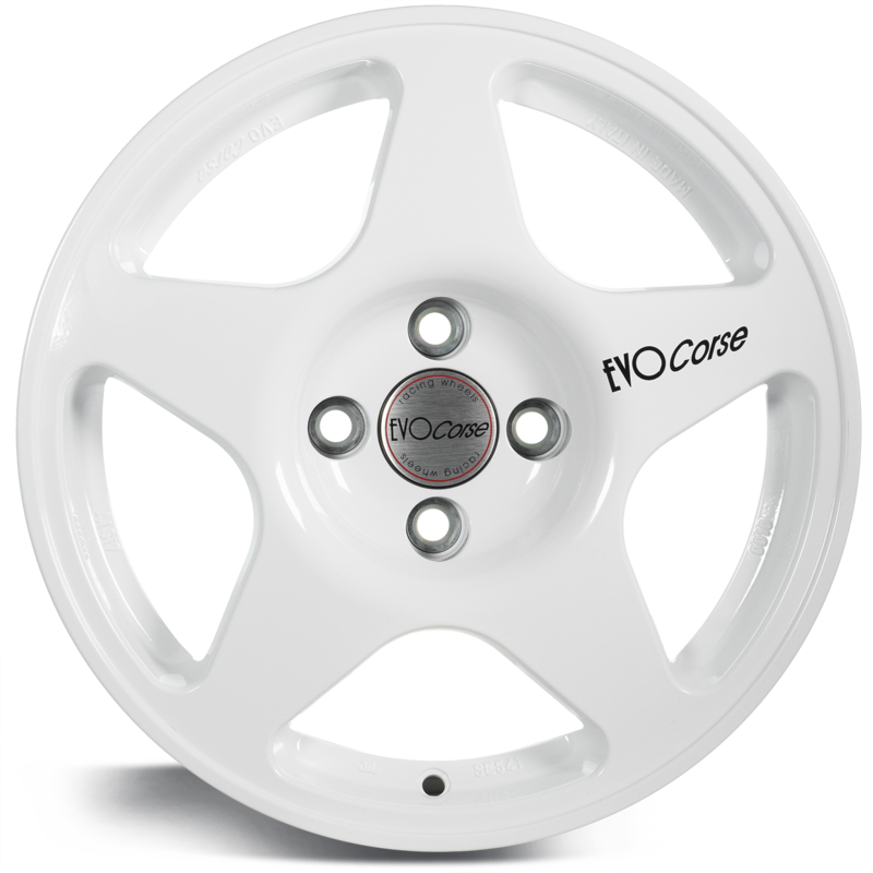 Evo Corse Lion V39 15x7" 4x100 ET25, Blanc