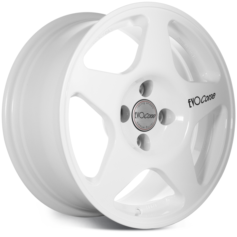 Evo Corse Lion V39 15x7" 4x100 ET38, Blanc