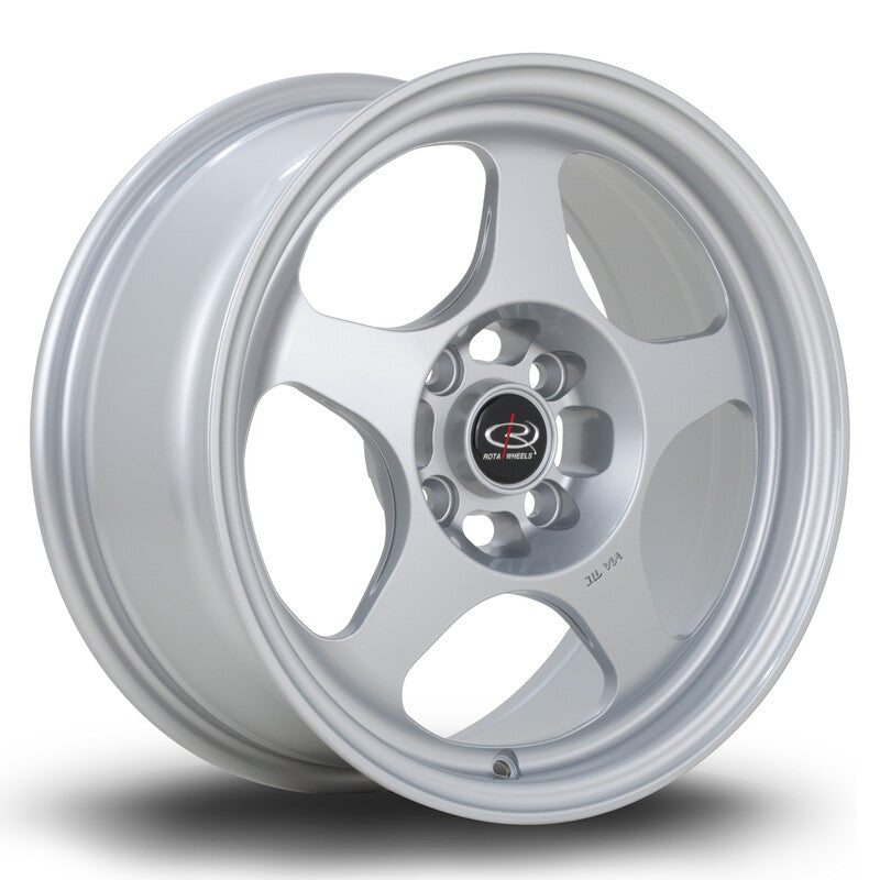 Rota Slipstream 15x7" 4x100 ET28, Gris Argenté