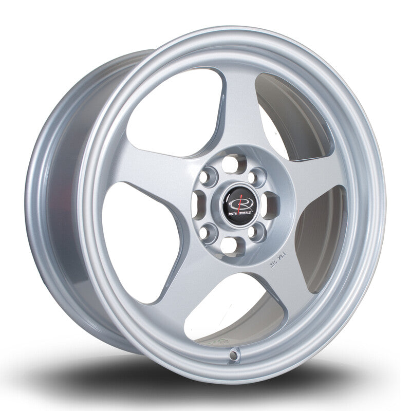 Rota Slipstream 16x7" 4x100 ET40, Gris Argenté