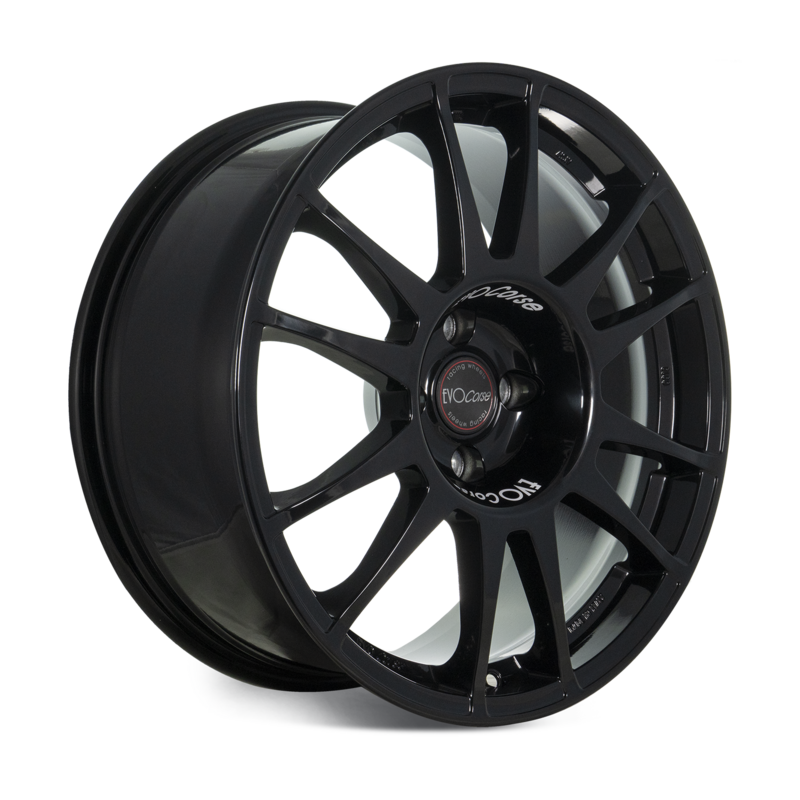Evo Corse SanremoCorse 17x7" 5x120 ET42, Noir Brillant (Ford Fiesta Rally3)