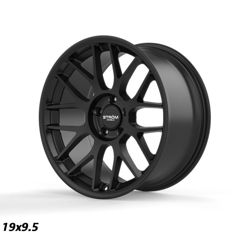 Ström STR2 19x9.5" 5x120 ET27, Noir Satiné