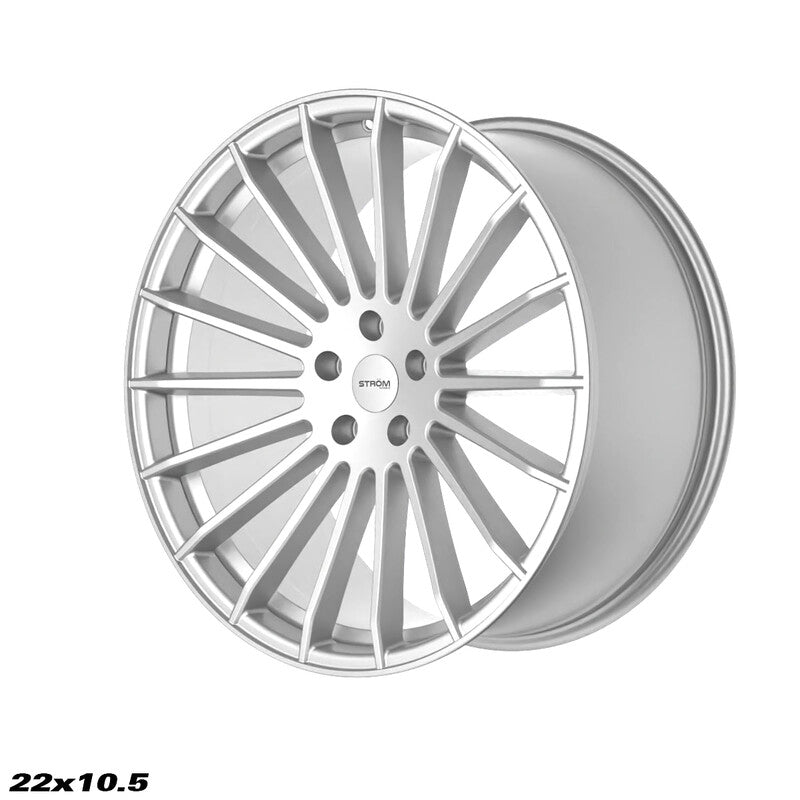 Ström STR4 22x10.5" 5x112 ET31, Gris Platine