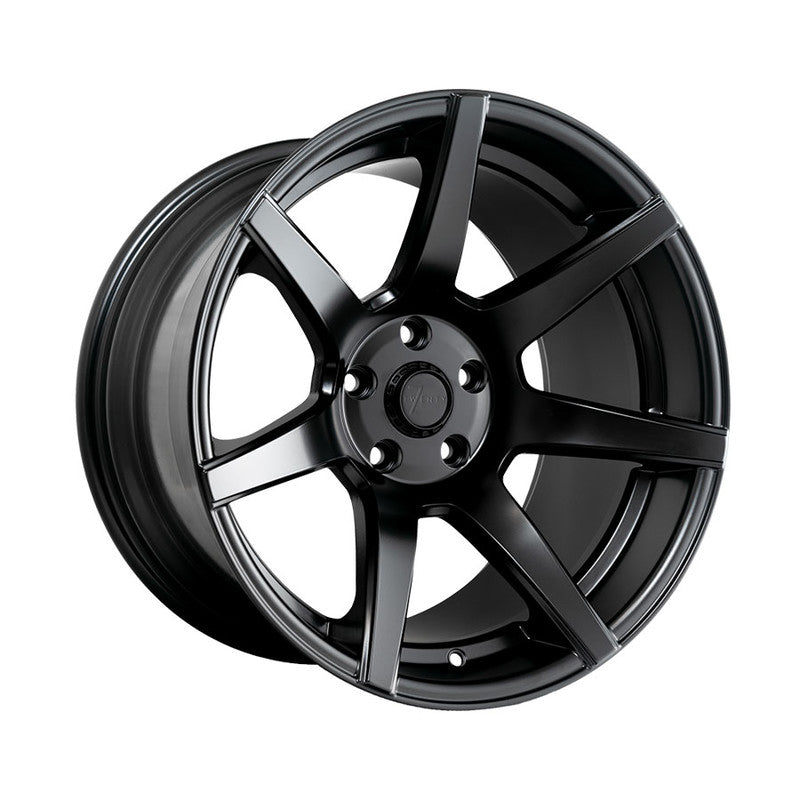 7Twenty Style55 18x10.5" 5x114.3 ET5, Noir Satiné