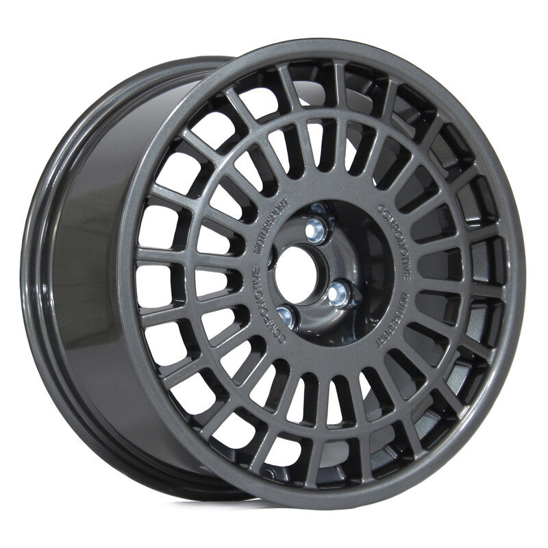 Jante Compomotive TH2 1781 17x8" 5x100 ET35, Gris Métallisé (VW/Subaru/Toyota - 73 mm)