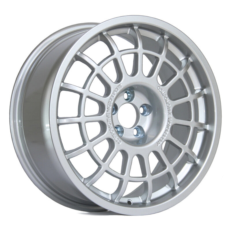 Jante Compomotive TH2 1781 17x8" 5x98 ET25, Argent (Lancia Integrale 5 Trous - 58.1 mm)