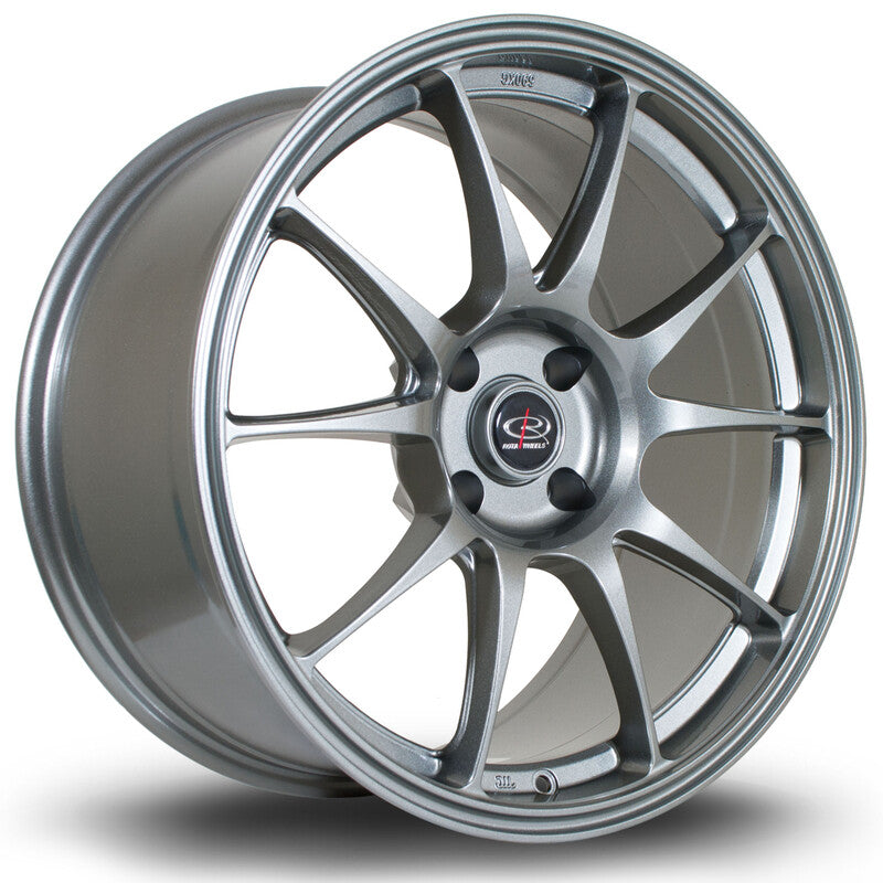 Rota Titan 18x9" 4x108 ET20, Gris Argenté / Poli