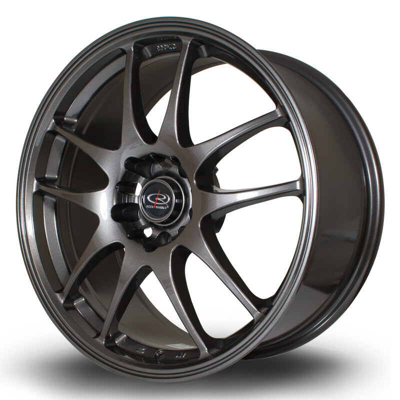 Rota Torque 17x7.5" 5x100 ET48, Gunmetal