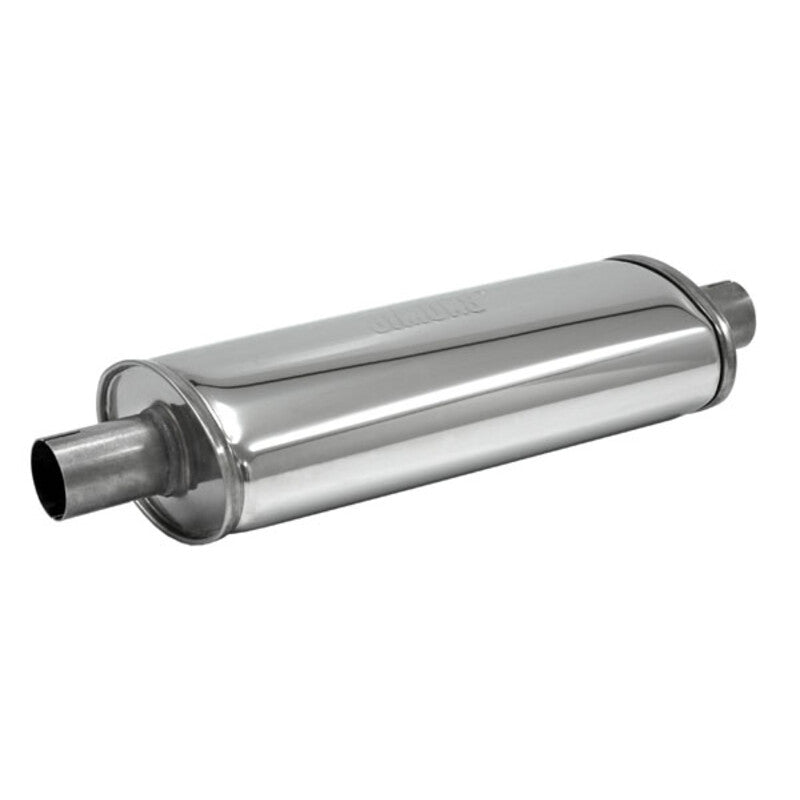 Silencieux d'Echappement Simons Ovale Medium en Inox