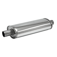 Silencieux d'Echappement Simons Ovale Medium en Inox