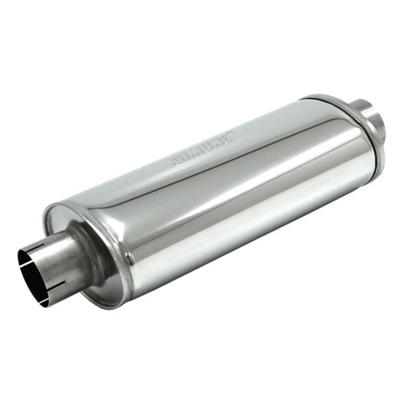 Simons ovaler Turboplus-Endschalldämpfer aus Edelstahl