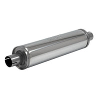 Silencieux d'Echappement Simons Rond Midi en Inox