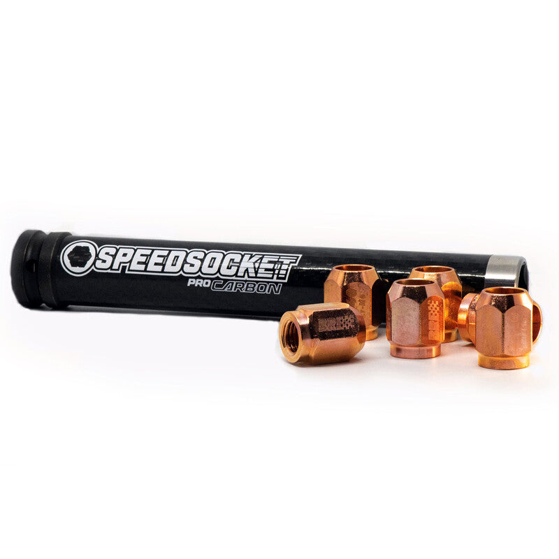 Pack de 20 Ecrous SpeedSocket Cuivré Rallongé - M12x1.25